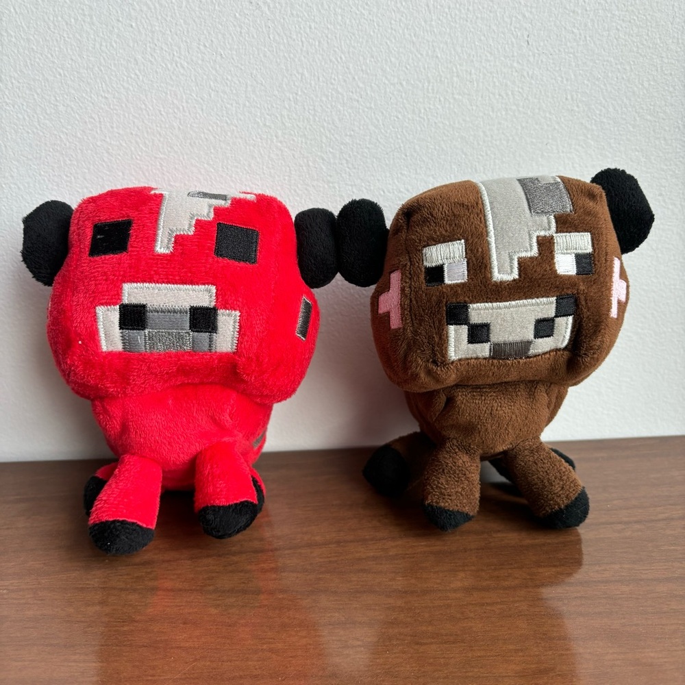 Minecraft Cow Plush Toys